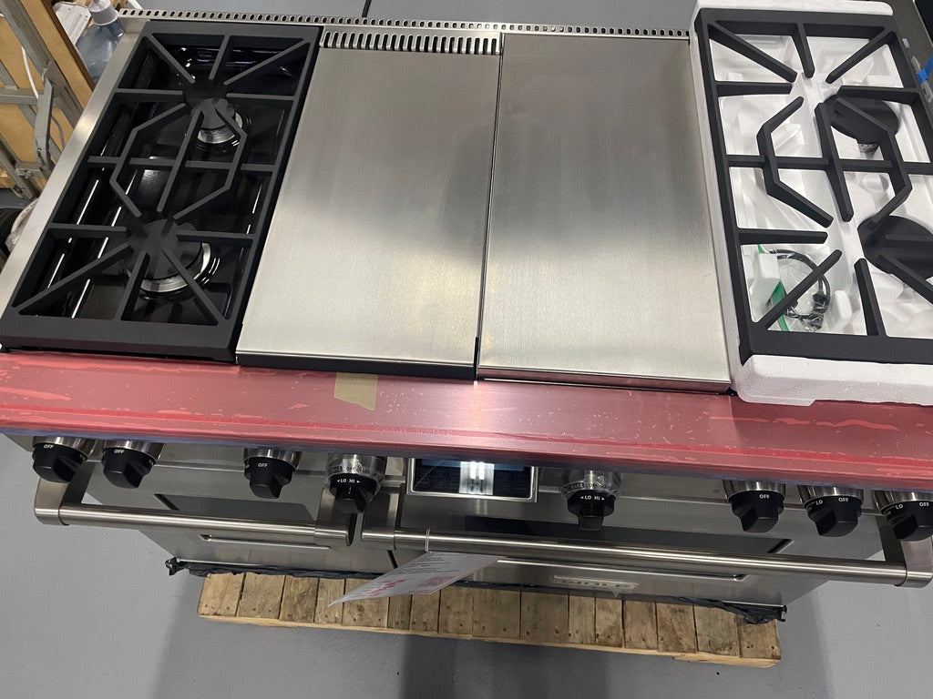 Wolf DF484CG-LP - 48” 4-Burner Range W/ Griddle and Char