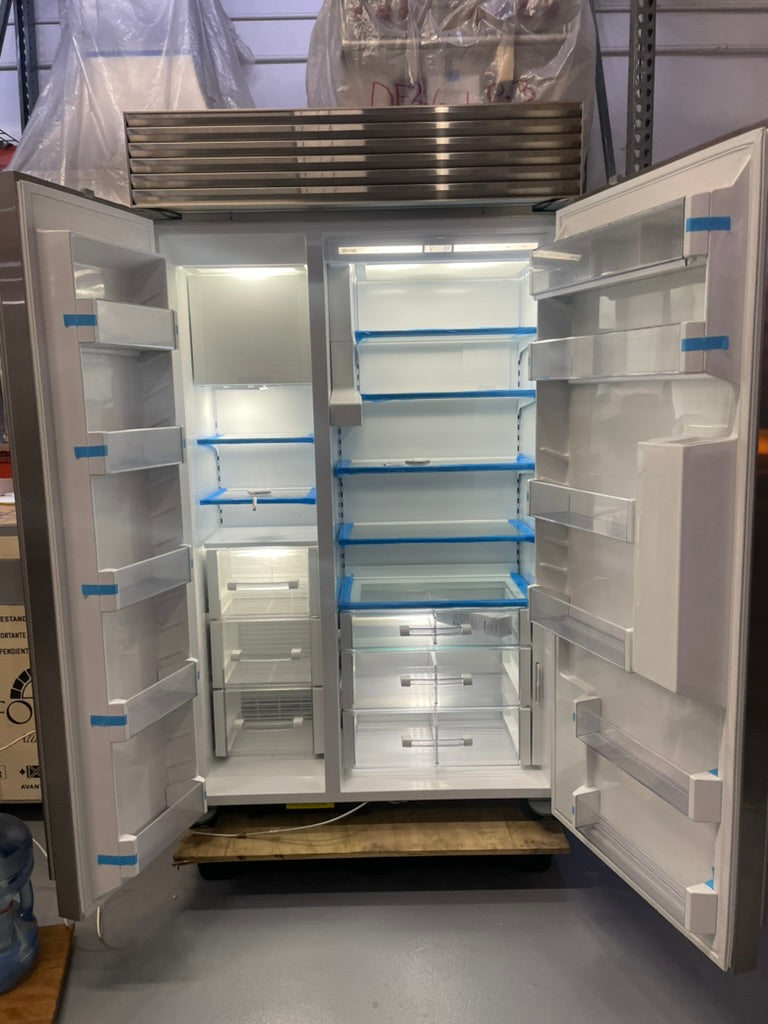 SubZero BI-48SD/S/TH - 48” Side-By-Side Refrigerator W/ Freezer
