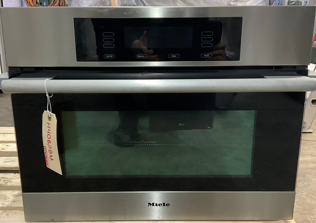 Miele H4082BM - 24" Convection Speed Oven