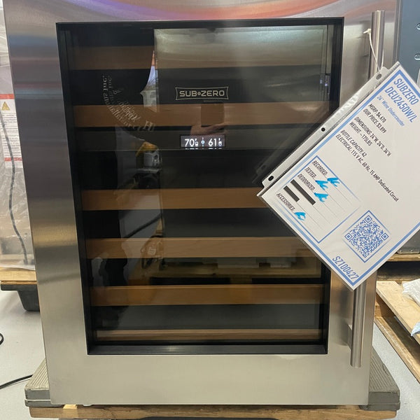 SubZero DEU2450W/L 24” Wine Cooler