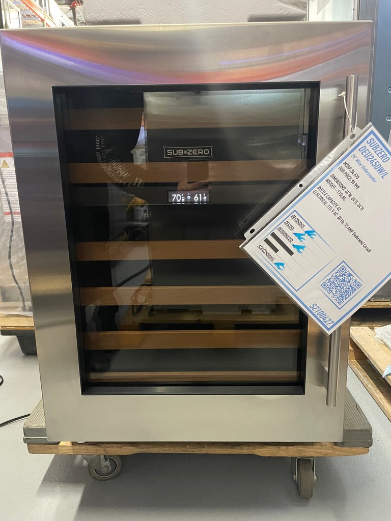 SubZero DEU2450W/L 24” Wine Cooler