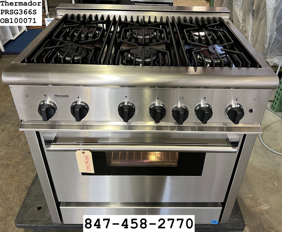 Thermador PRSG366S 36” 6 Burner Range