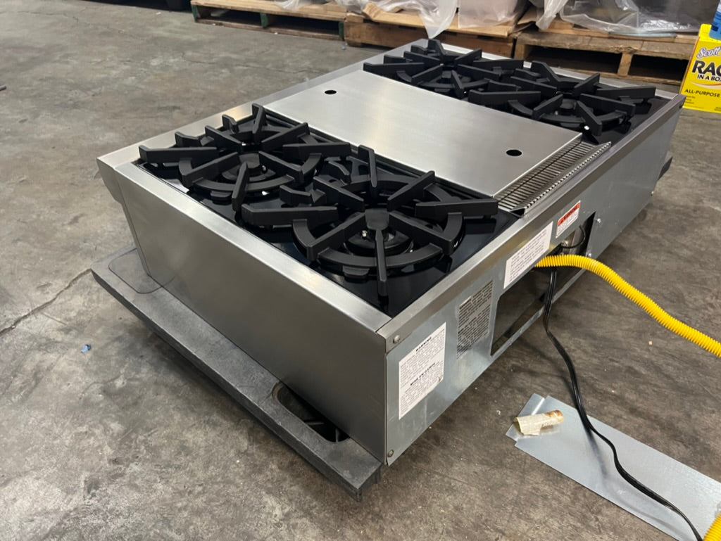 Wolf RT364C - 36" 4-Burner Rangetop W/ Char