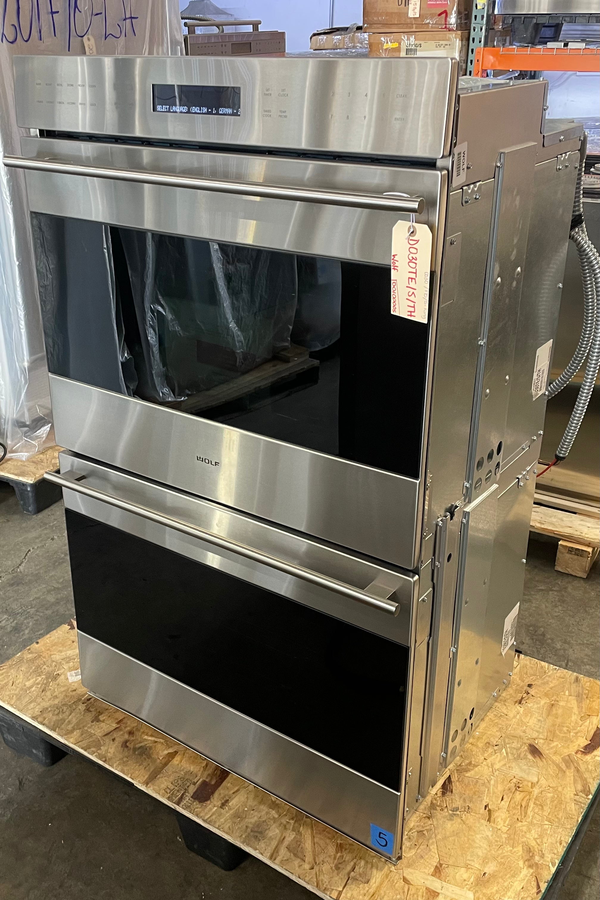 Wolf DO30TE/S/TH - 30" Transitional Double Oven *NEW W/ FFW