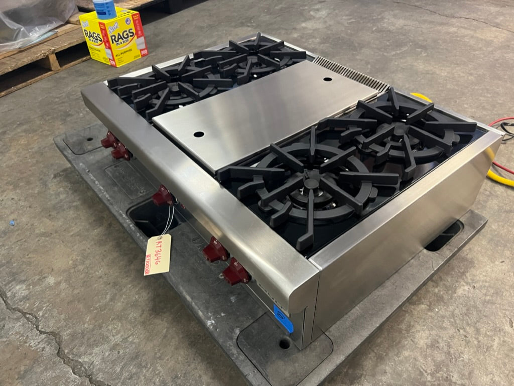 Wolf RT364C - 36" 4-Burner Rangetop W/ Char