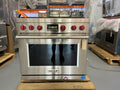 Wolf DF36450G/S/P - 36” 4-Burner Range W/ Griddle