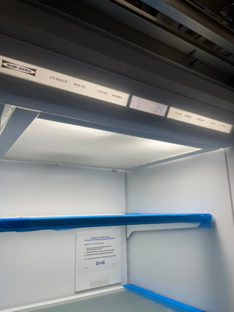 SubZero BI-42SD/O - 42” Side-By-Side Refrigerator