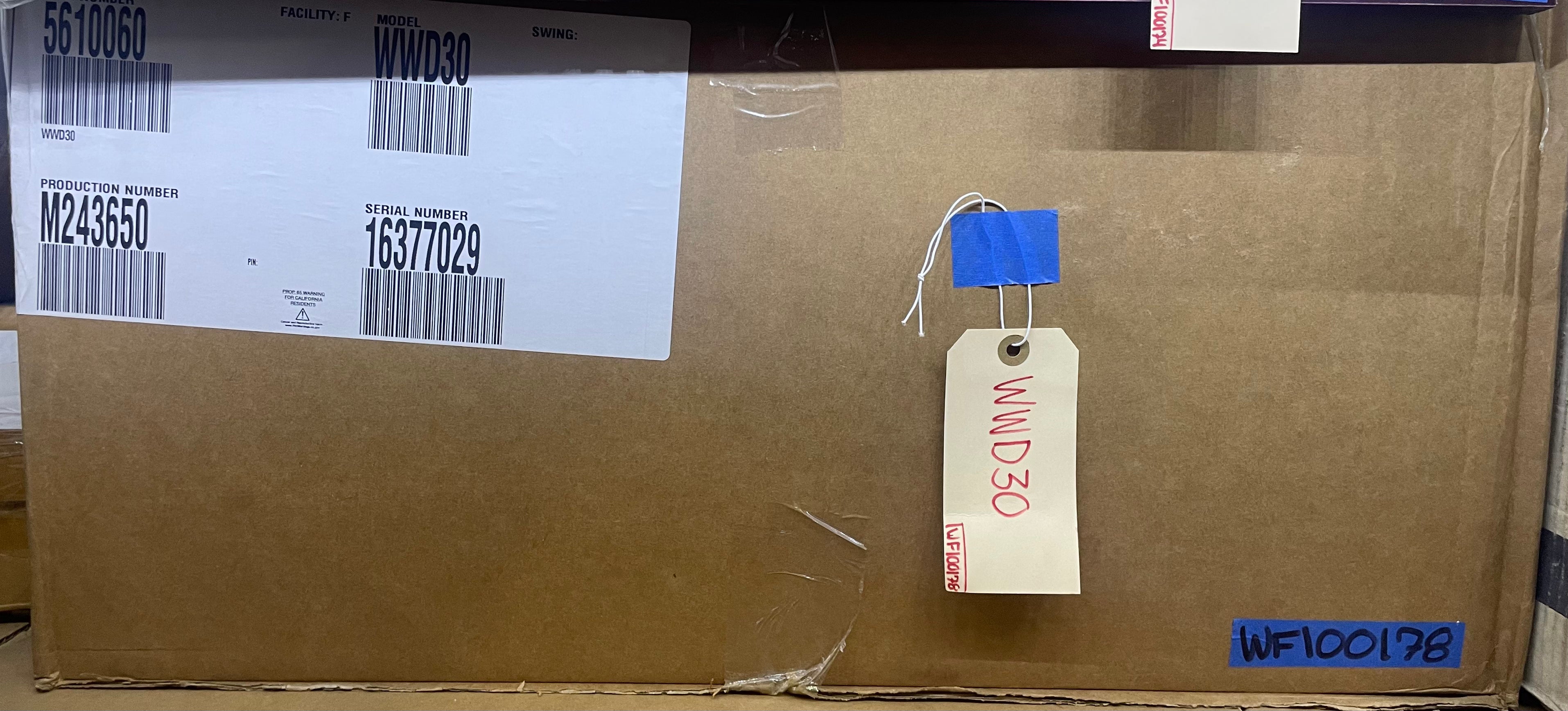 Wolf WWD30 - 30" Warming Drawer (NEW IN BOX)