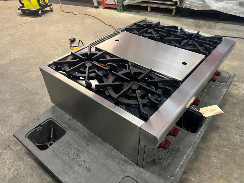 Wolf RT364C - 36" 4-Burner Rangetop W/ Char