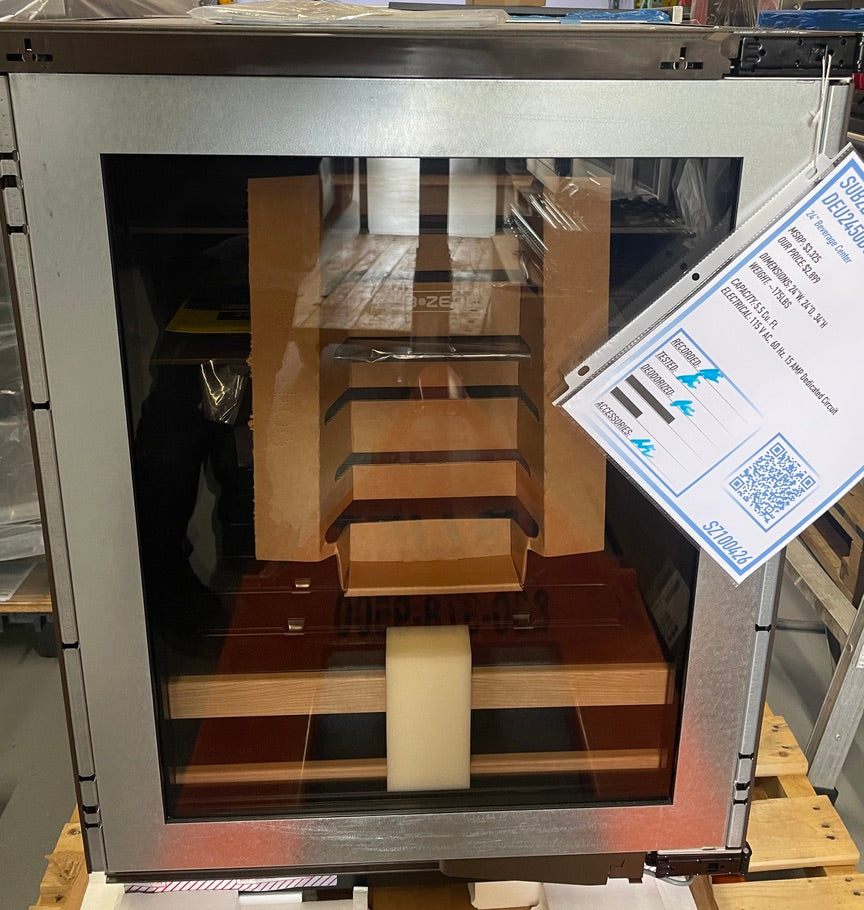 SubZero DEU2450BG/R 24” Beverage Center