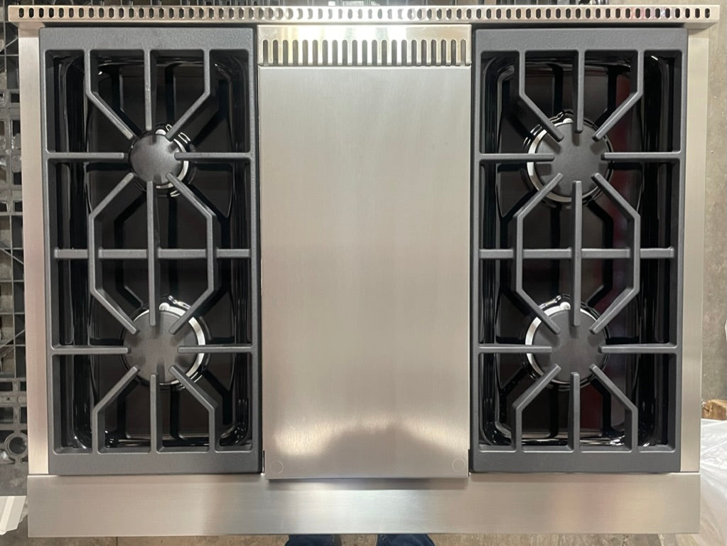 Wolf SRT364G - 36” 4 Burner Rangetop W/ Griddle