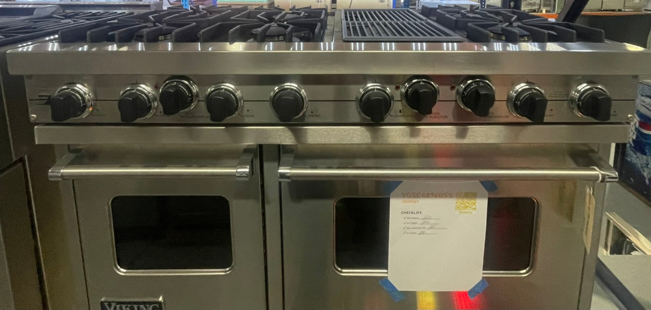 Viking VGSC4876QSS - 48" Gas Range W/ Char (OBO)