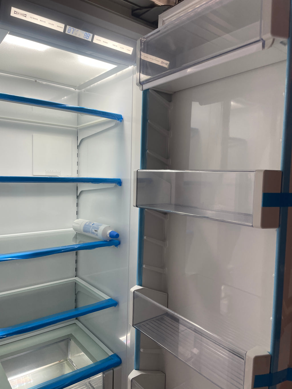 SubZero BI-36S/S/PH - 36” Side-By-Side Refrigerator W/ Freezer