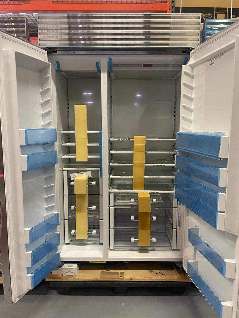 SubZero BI-48S/S/PH - 48” Side-By-Side Refrigerator W/ Freezer