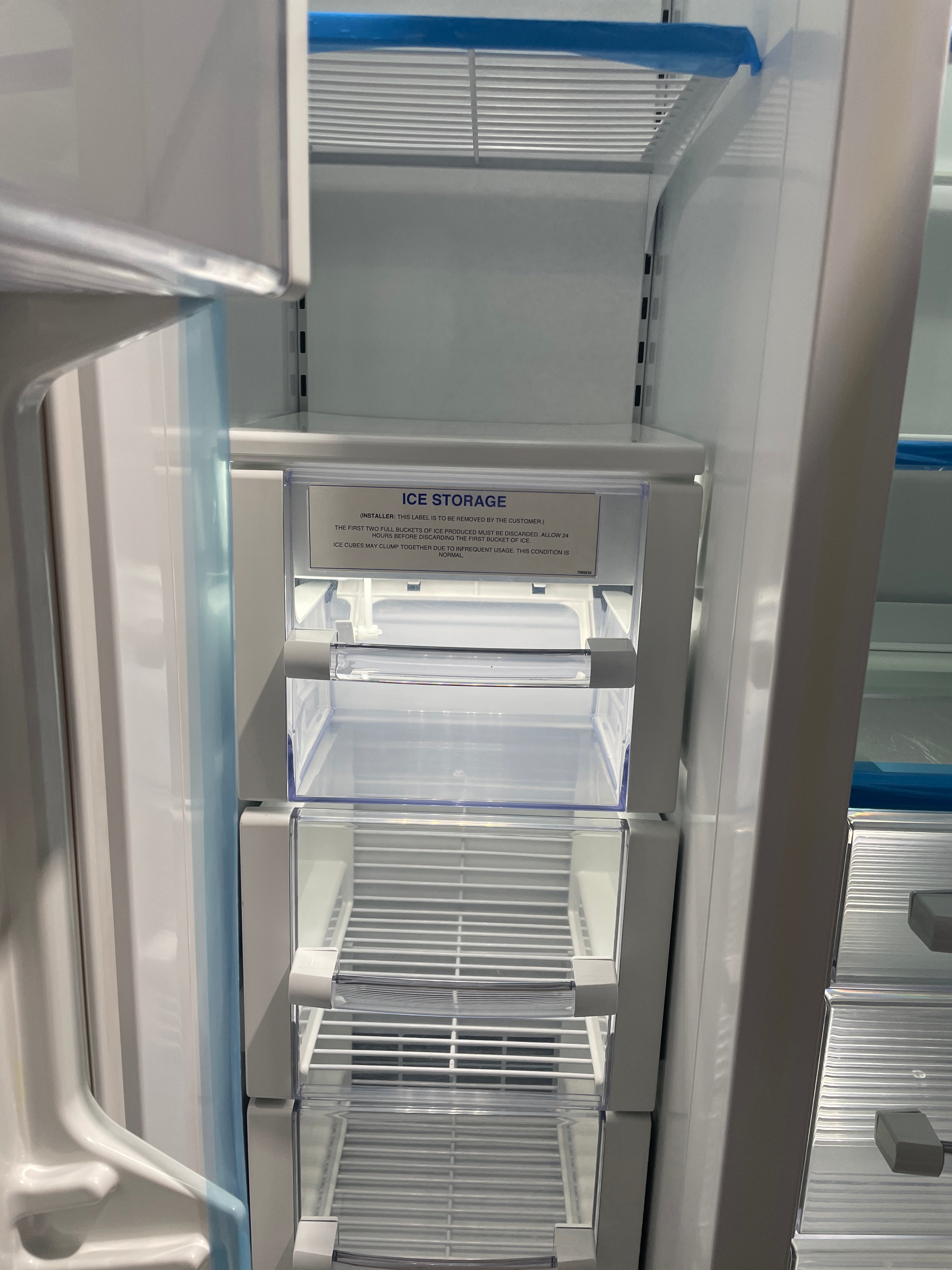 SubZero BI-36S/S/PH - 36” Side-By-Side Refrigerator W/ Freezer