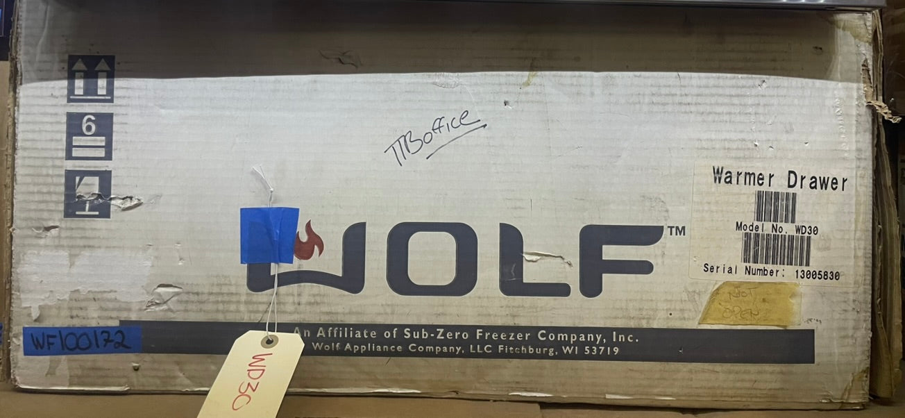 Wolf WD30 - 30" Warming Drawer (NEW IN BOX)