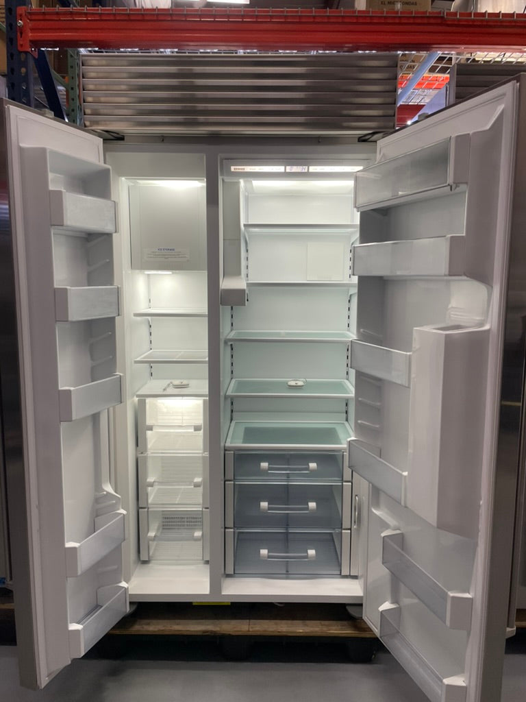 SubZero BI-42SD/S/PH - 42” Side-By-Side w/ Ice & Water Dispenser Refrigerator