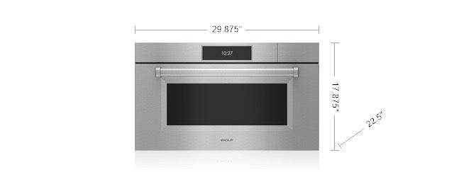 Wolf CSO30PM/S/PH - 30" Convection Steam Oven (NEW IN BOX)