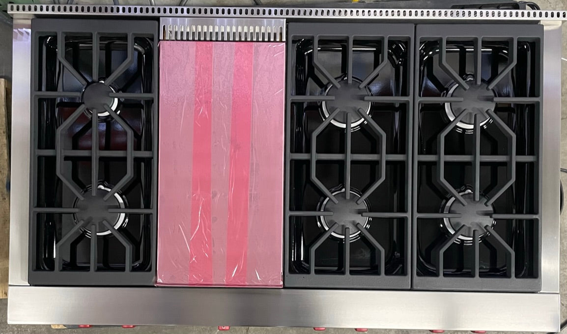 Wolf SRT486G - 48" 6 Burner Rangetop W/ Griddle
