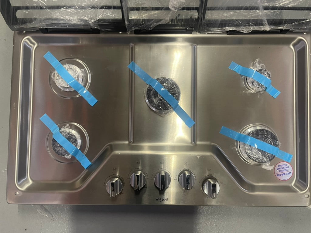 Whirlpool WCG55US6HS00 - 36" 5-Burner Cooktop