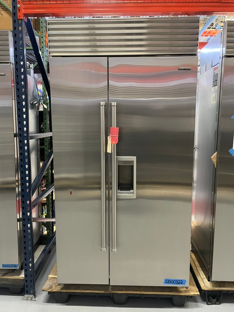 SubZero BI-42SD/S/PH - 42” Side-By-Side w/ Ice & Water Dispenser Refrigerator
