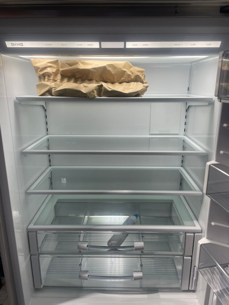SubZero BI-36U/F-RH - 36" Overlay Over-Under Refrigerator