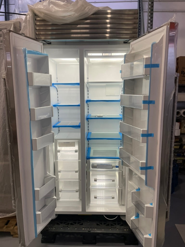 SubZero BI-36S/S/PH - 36” Side-By-Side Refrigerator W/ Freezer