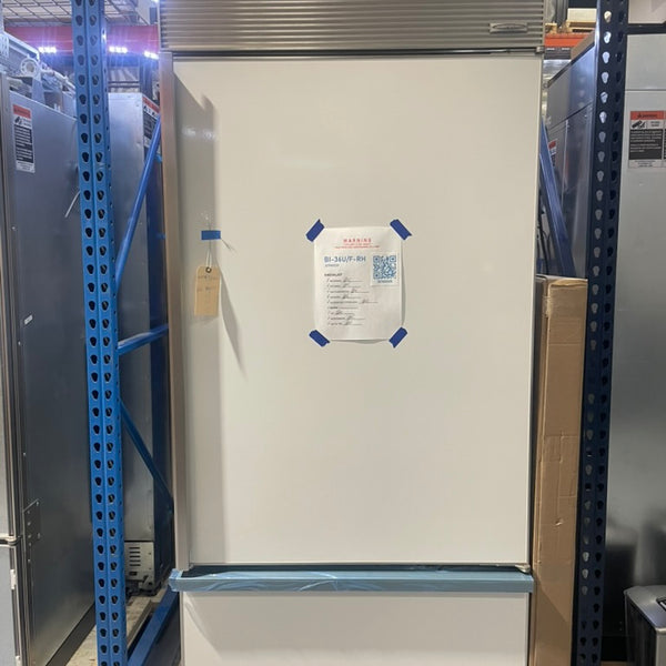 SubZero BI-36U/F-RH - 36" Overlay Over-Under Refrigerator