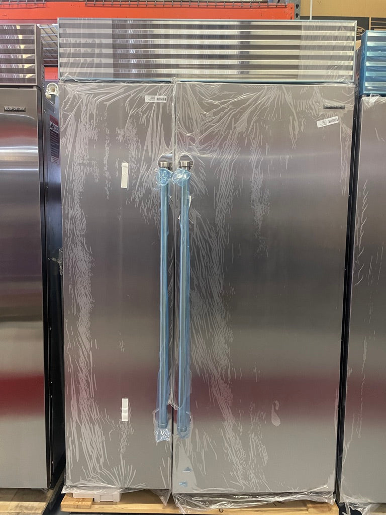 SubZero BI-48S/S/PH - 48” Side-By-Side Refrigerator W/ Freezer