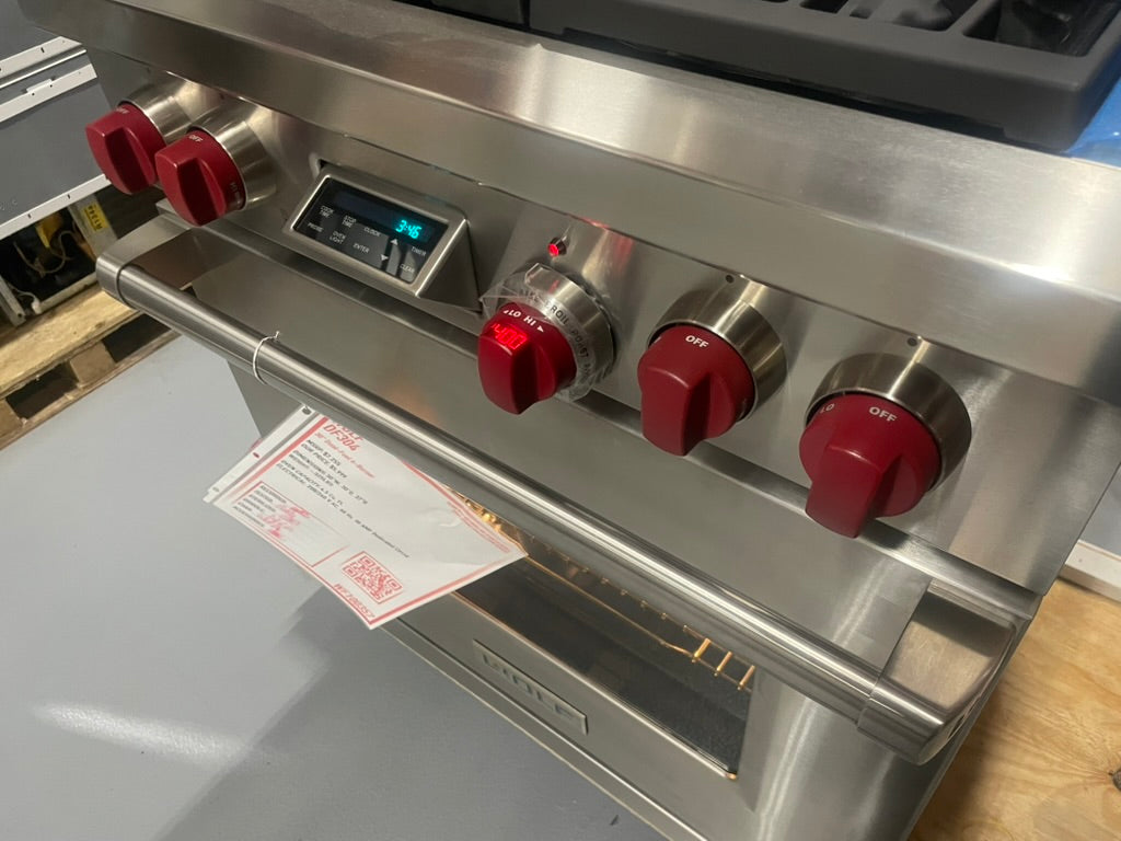 Wolf DF304 - 30” 4-Burner Dual-Fuel Range