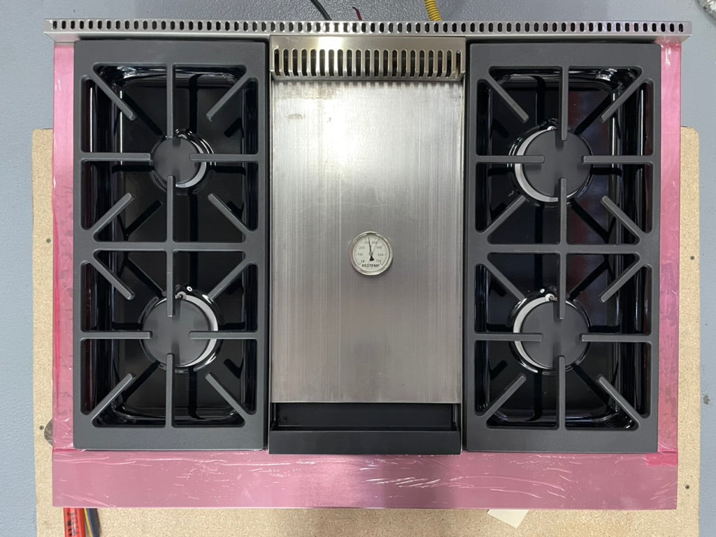 Wolf SRT364G - 36" 4-Burner Rangetop W/ Griddle