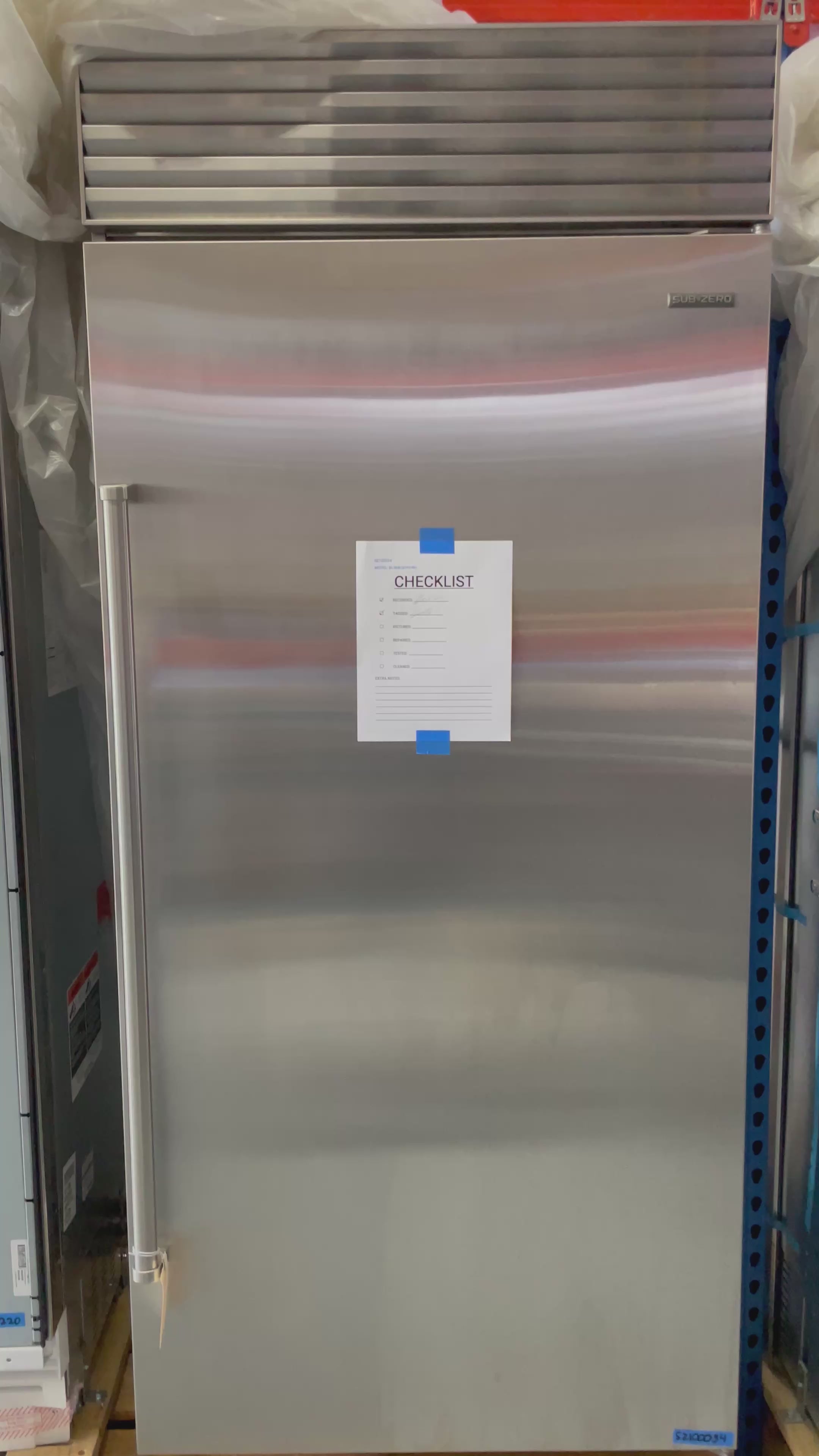 SubZero BI-36R/S/PH-RH - 36” Built-In Refrigerator