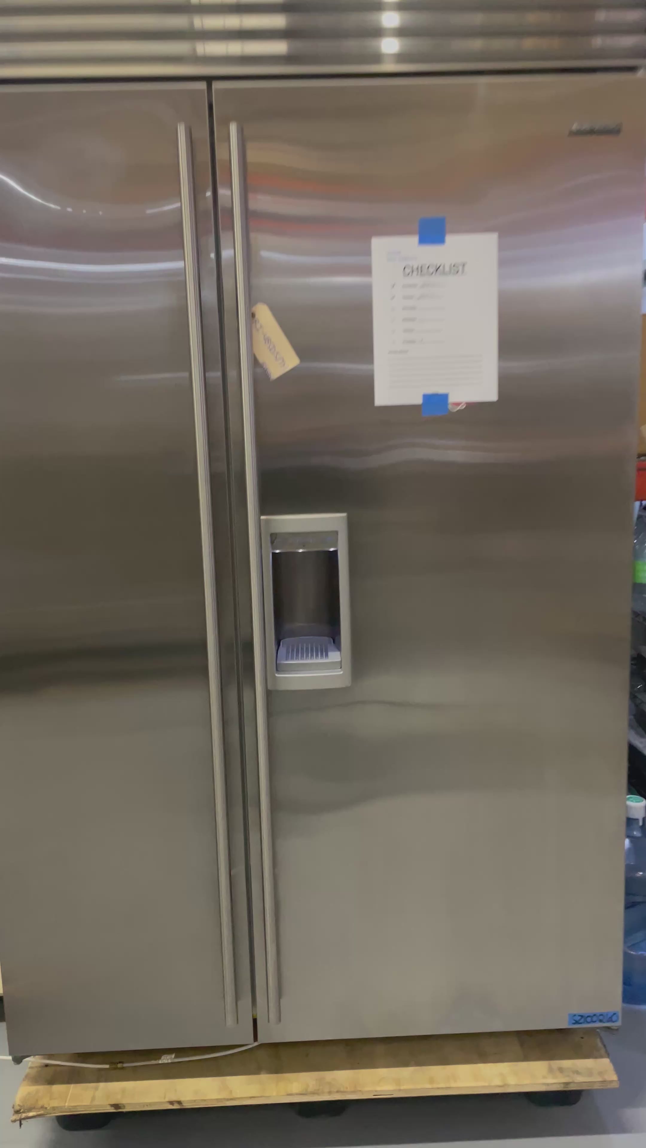 SubZero BI-48SD/S/TH - 48” Side-By-Side Refrigerator W/ Freezer