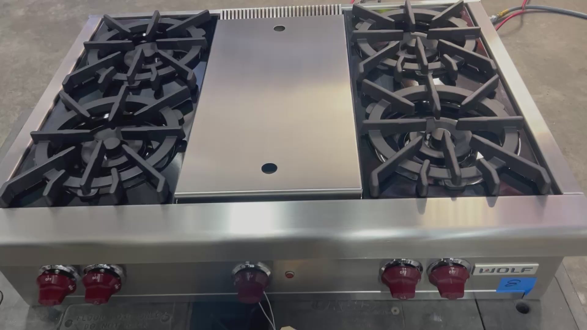 Wolf RT364C - 36" 4-Burner Rangetop W/ Char