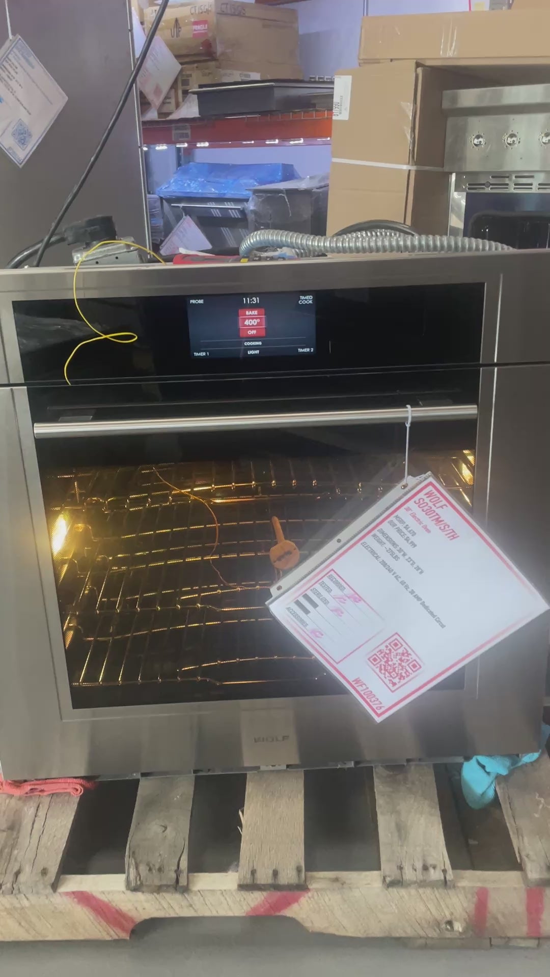 Wolf SO30TM/S/TH - 30" M Series Single Oven WITH GOURMET MODE