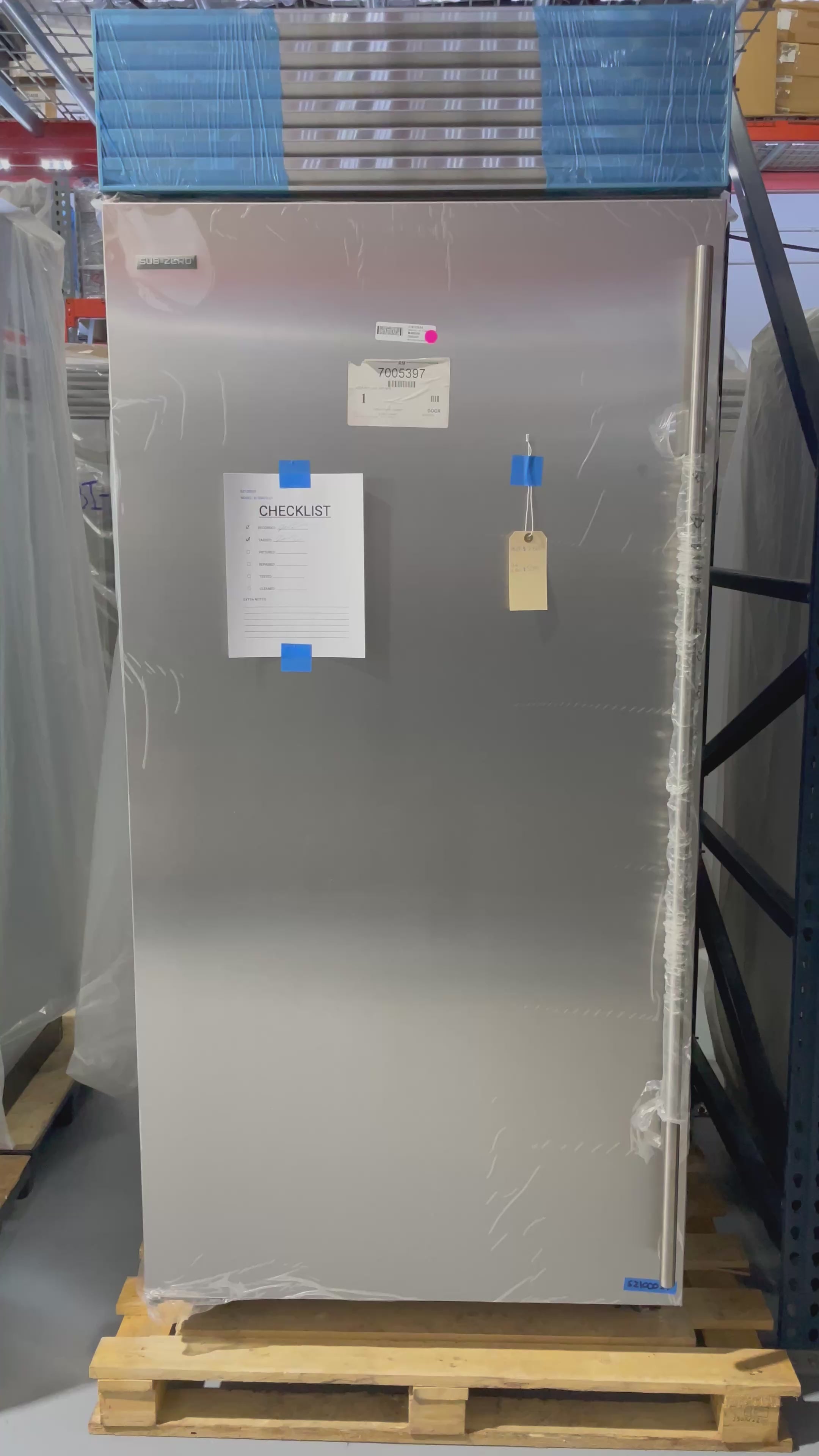 SubZero BI-36R/S/TH-LH - 36” Refrigerator